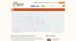 Desktop Screenshot of discovervictoriafalls.com